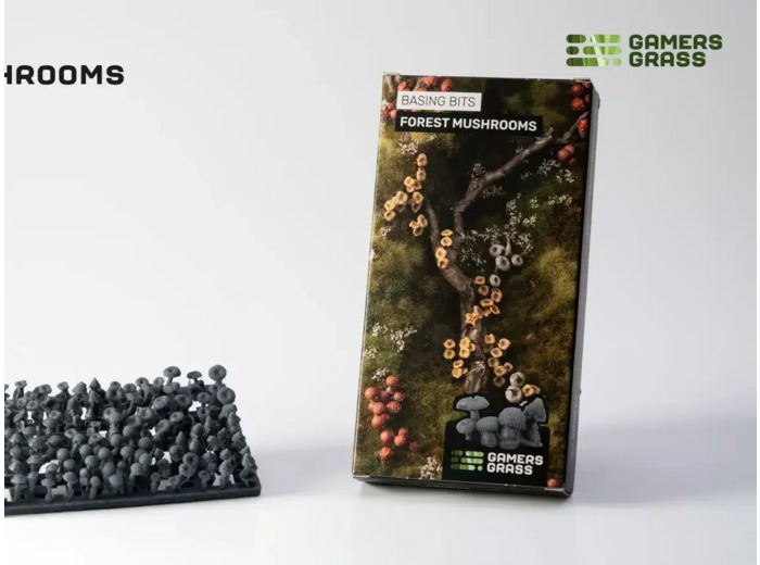 Basing Bits - Forest Mushrooms