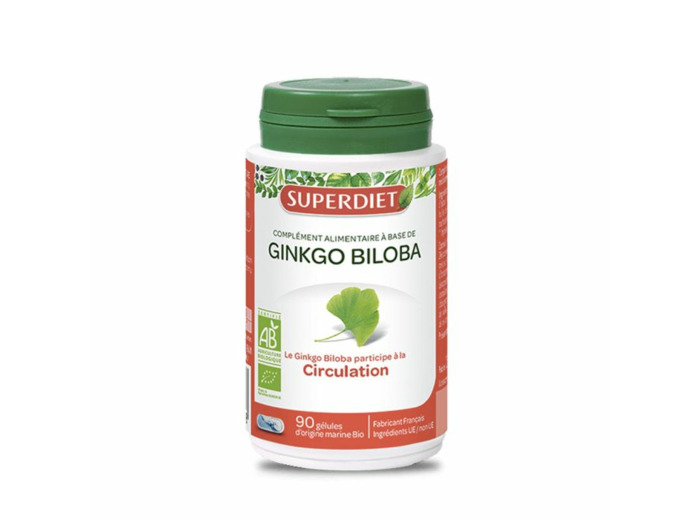 SUPERDIET GINKGO BIO GELU90