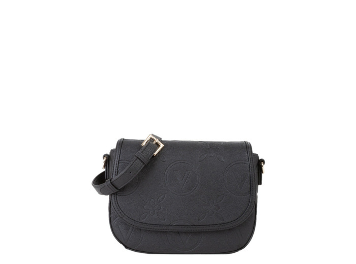 Valentino Samba Re Sac Porté Travers Logos Nero