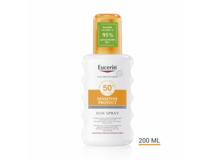 EUCERIN SUN SENSIT PROT SPR SPF50 200ML