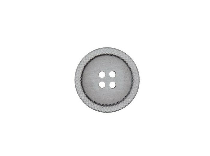 Bouton gris 15 mm
