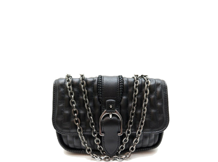 Longchamp Amazone Sac Porté Travers Matelassé Noir