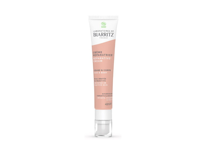 Crème Réparatrice Bio 40ml Soins Réparateurs Peaux irritées ou réactives Laboratoires De Biarritz