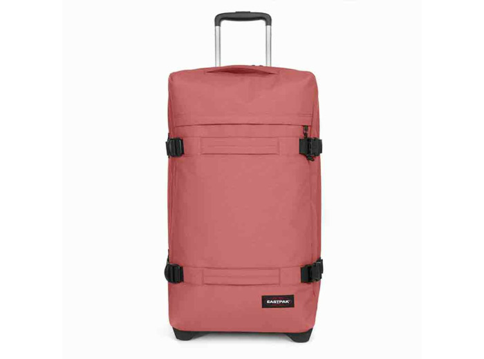 Eastpak Transit'r L Grand Sac de Voyage Souple à Roulettes 2k1 Terra Pink