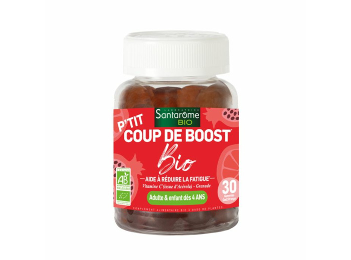 P'tit Coup de Boost Bio 30 Gummies Dès 4 Ans Santarome