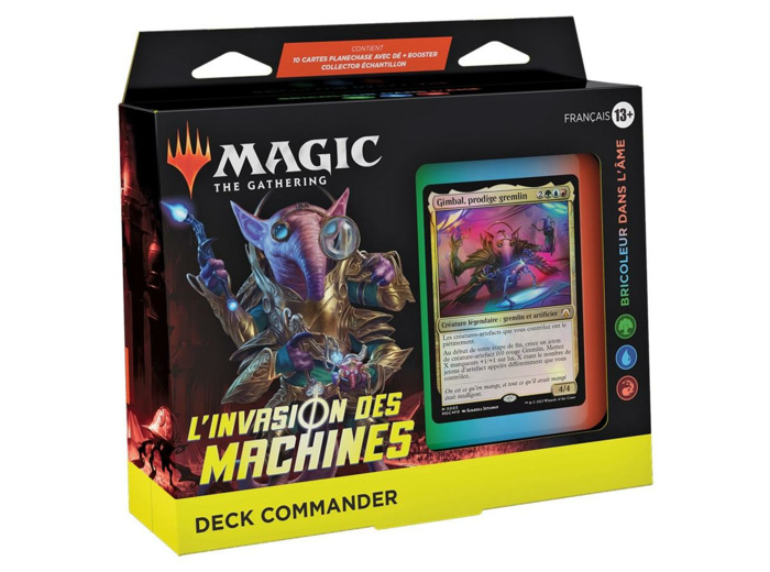 MTG : L'invasion des Machines Deck Com. FR Vert/Bleu/Rouge