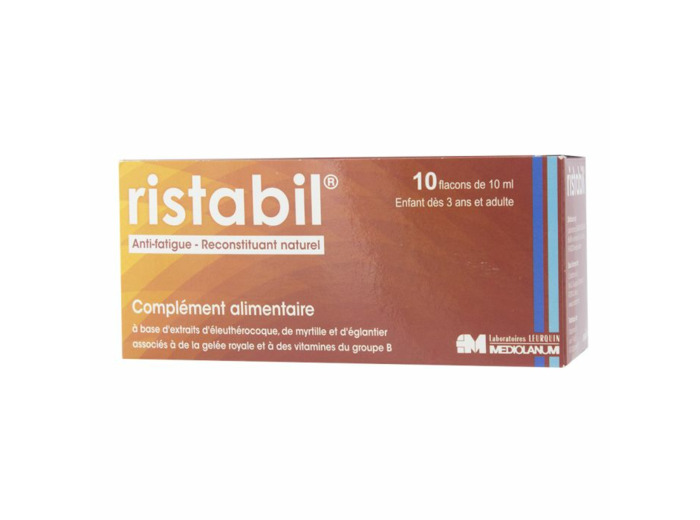 Ristabil Anti-fatigue 10 Flacons 10ml Idim