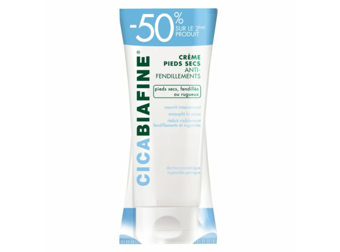 Creme Pieds Secs Anti-fendillements 2x100ml Cicabiafine Biafine