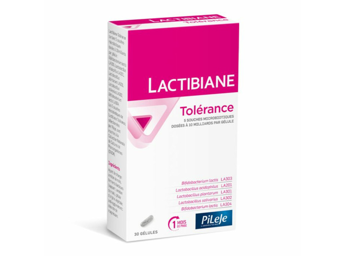 LACTIBIANE TOLERANCE 560MG GEL B/30