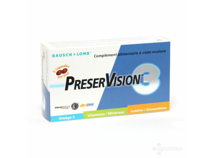 PRESERVISION 3 CAPS B/60