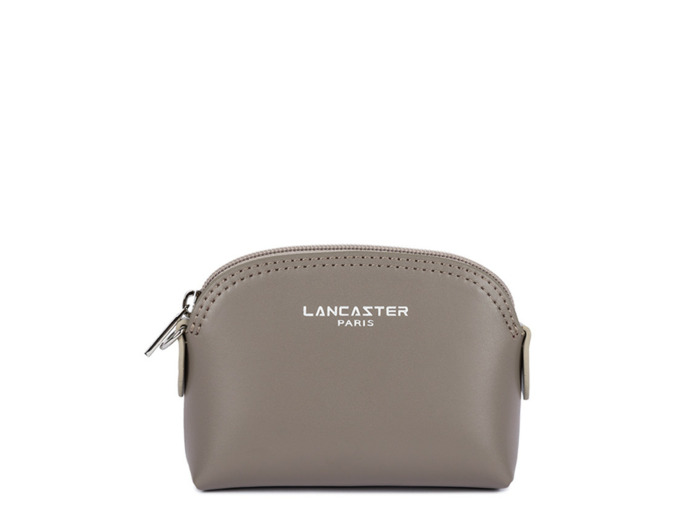 Lancaster Smooth Porte Monnaie 137-01 Taupe Galet
