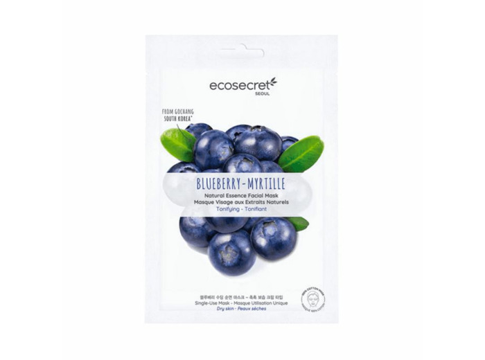 Masque A La Myrtille Visage Peaux Seches 20ml Eco Secret