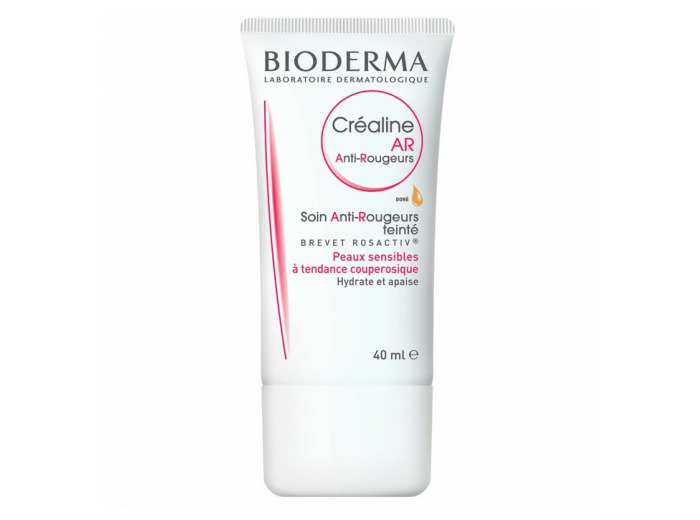 Crème Teintée Dorée Anti-Rougeurs 40ml Crealine Peaux Sensibles Bioderma