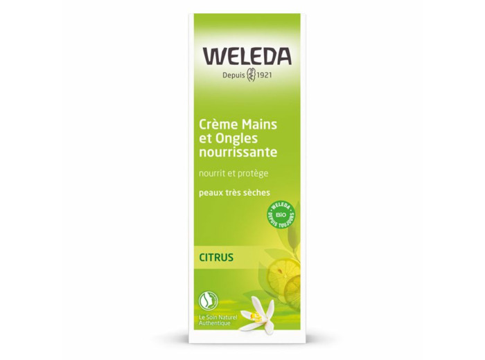 Crème Mains et Ongles nourrissante 50ml Citrus Weleda