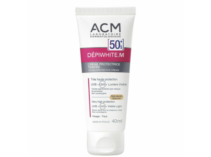Creme Protectrice Teintee Protection Spf50+ 40ml Depiwhite.M Acm