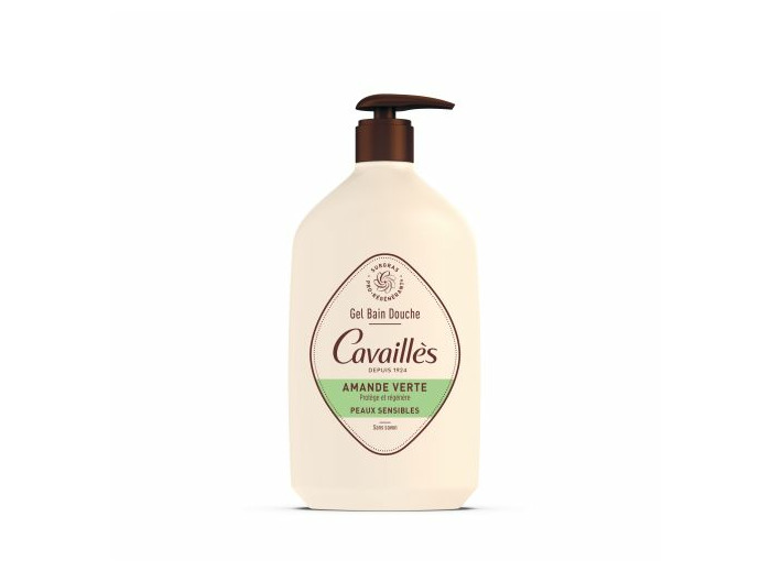 ROGE-CAV GEL BAIN DCHE AMANDE VERTE 1L