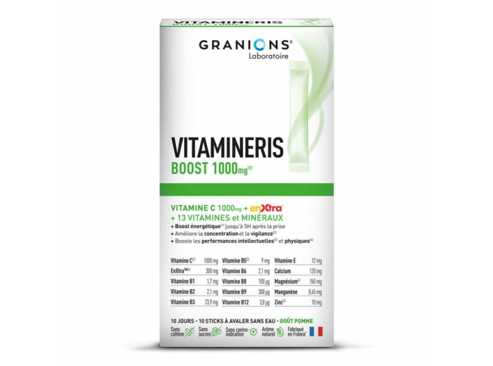 Vitamineris Boost 1000mg 30 comprimés Granions