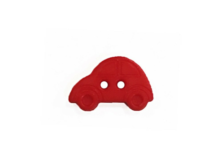 Bouton enfant - Voiture rouge