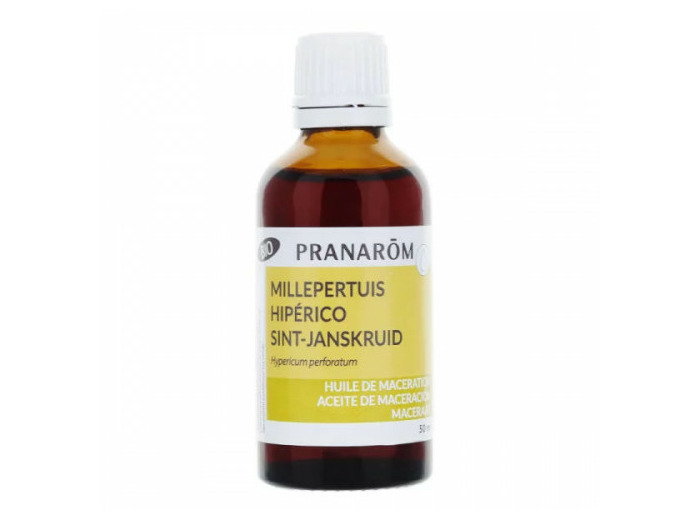 Huile De Maceration Millepertuis Bio 50 ml Les Huiles Végétales Pranarôm