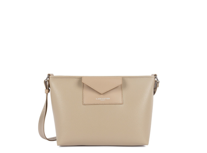 Lancaster Maya Double Kba Sac Trotteur 517-105 Beige Fonce