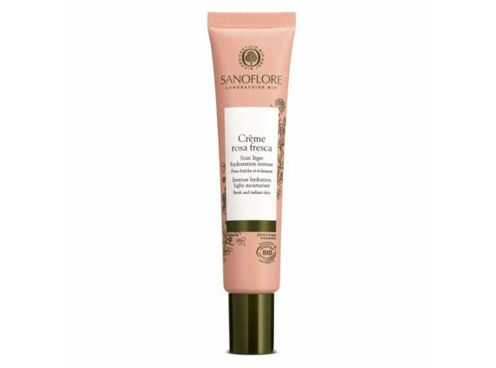 Crème Hydratante visage bio légère Rose de Damas bio 40ml Rosa Sanoflore