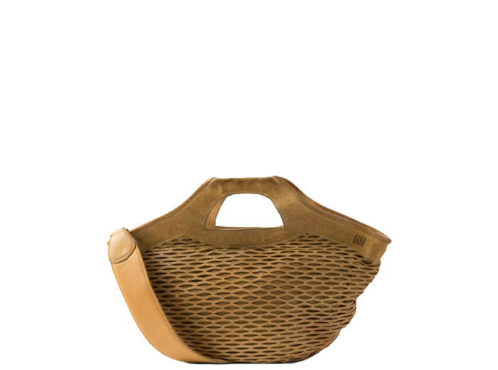 Biba Doty Petit Sac Porté Main En cuir DOT1L Amarillo