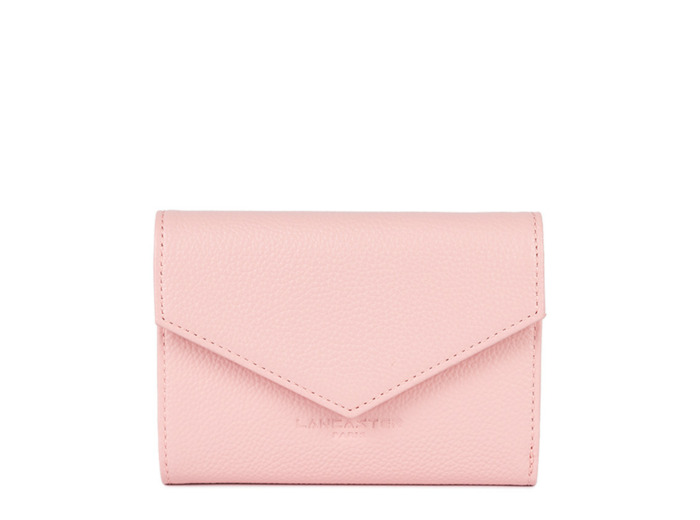 Lancaster Foulonne Double Portefeuille Dos A dos 170-29 Rose Fumé