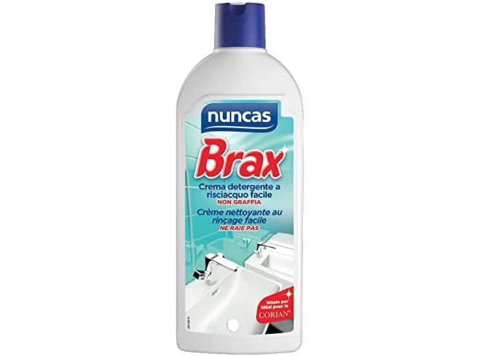 Nuncas Italia S.p.A. Brax Crème Nettoyante Désinfectante pour Salle de Bains Flacon de 500 ml