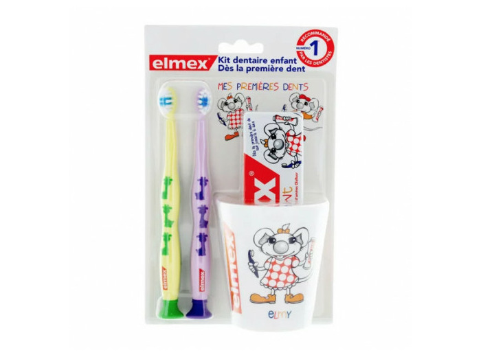 Kit Dentaire Enfants Mes Premieres Dents Elmex
