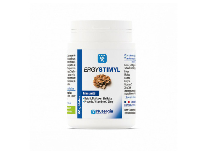 Ergystimyl Immunité x60 gélules Nutergia