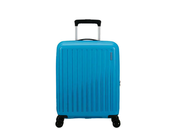 American Tourister Rejoy 55 cm Valise Trolley 4 Roues Azur Blue