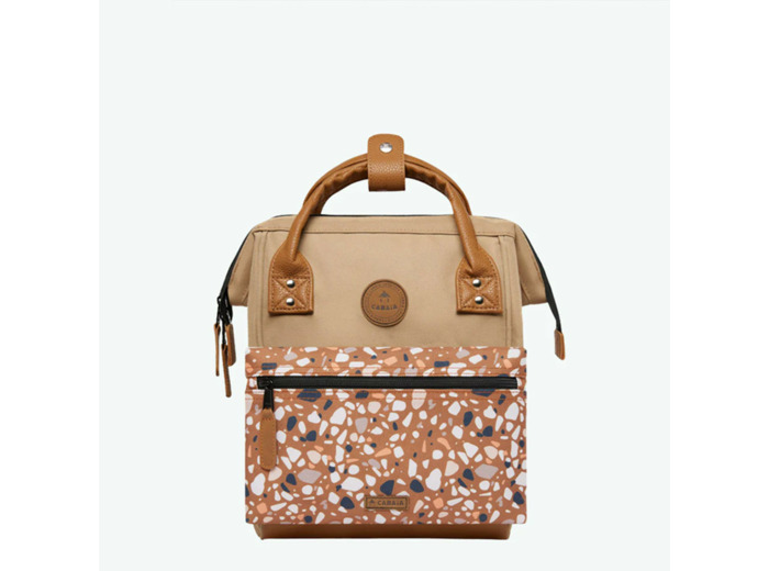 Cabaïa Small Kuala Lumpur Sac à Dos 10,5" Café crème