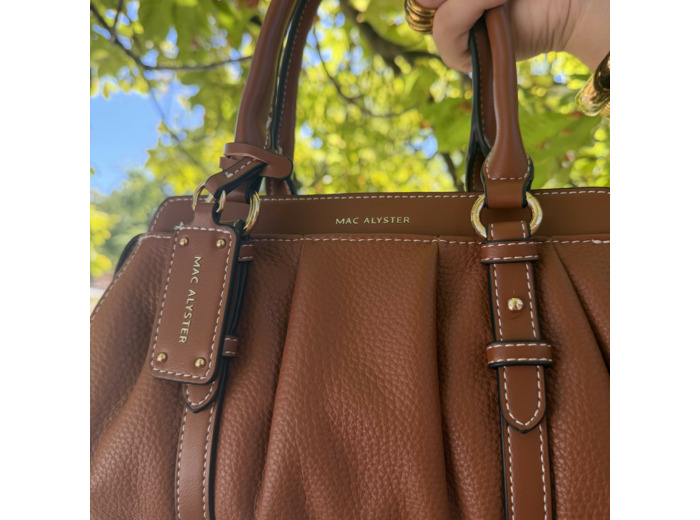 Sac a main Mac Alyster COGNAC