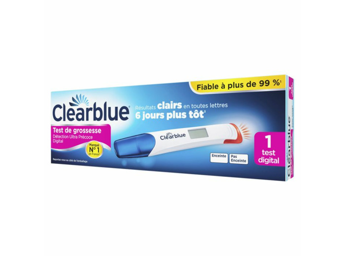 Test de grossesse ultra précoce x1 Clear Blue