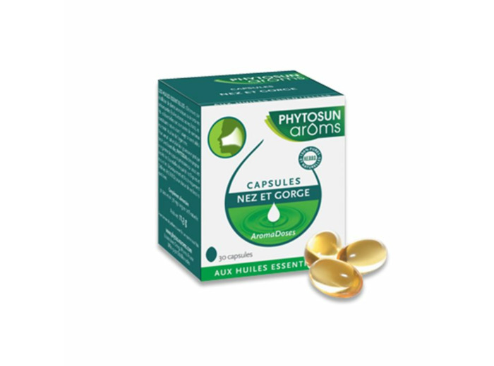 Nez Et Gorge Aroms 30 Capsules Phytosun Aroms