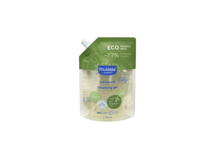 MUSTELA ECO RECH GEL LAVANT BIO 400ML