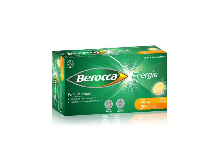 Berocca Energie Orange effervescents 30 Comprimés Bayer