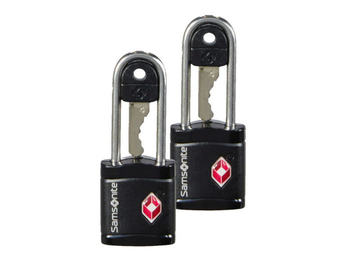 Samsonite Accessoires Voyage 2 Cadenas Clés TSA Noir