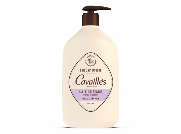 Lait Bain Douche Lait de figue 1L Peaux sèches Rogé Cavaillès