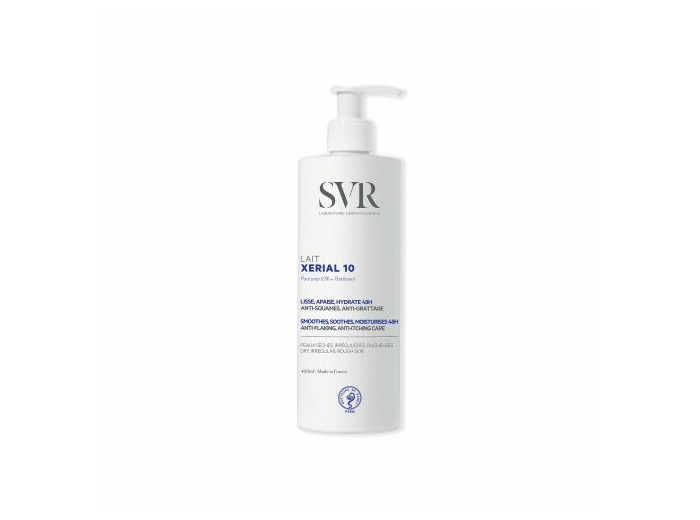 Lait anti-squames apaisant hydratant 48h 400ml Xerial 10 Svr