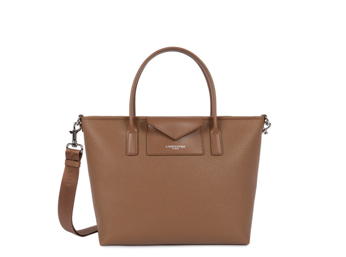 Lancaster Maya Double Kba Sac Cabas 517-102 Moka