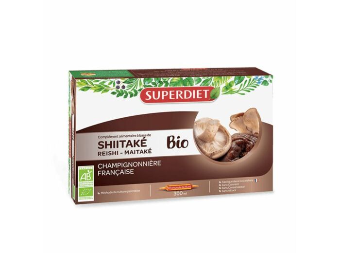 SD SHIITAKE BIO SUPERD AMP 20X15ML