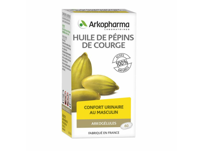 Huile De Pepins De Courge 60 Capsules Arkogélules Arkopharma