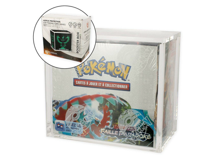 PHOENIX SHIELD - Boite-vitrine acrylique pour display Pokemon