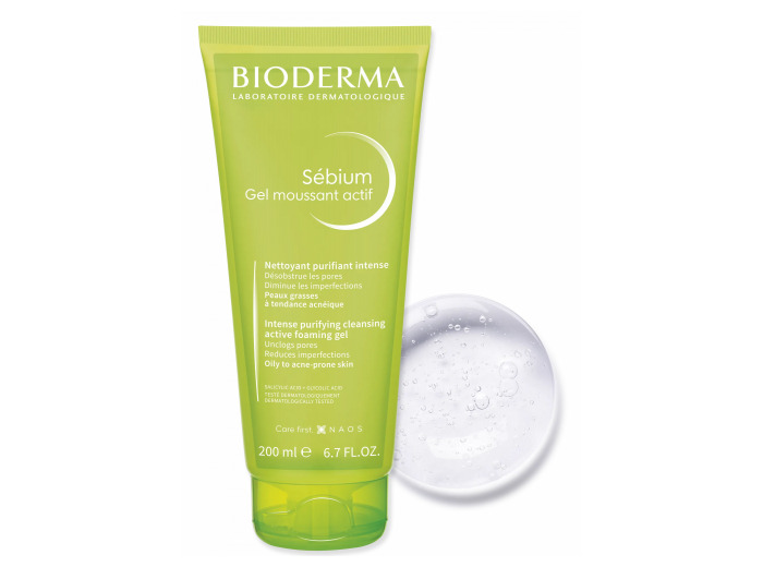 Gel Moussant Actif 200ml Sebium Bioderma