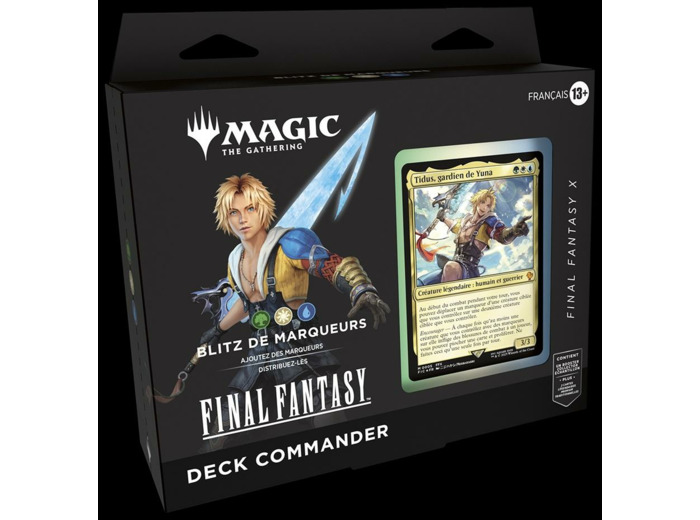 MTG : Final Fantasy Deck Com. FR Blitz de marqueurs