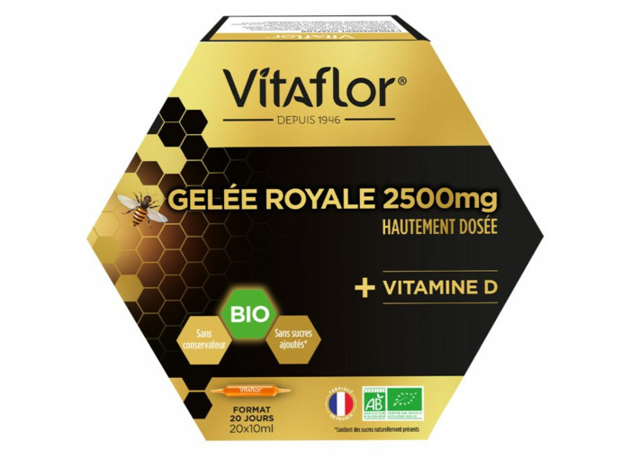 VTF GEL ROY BIO 2500MGVIT D 20AMP