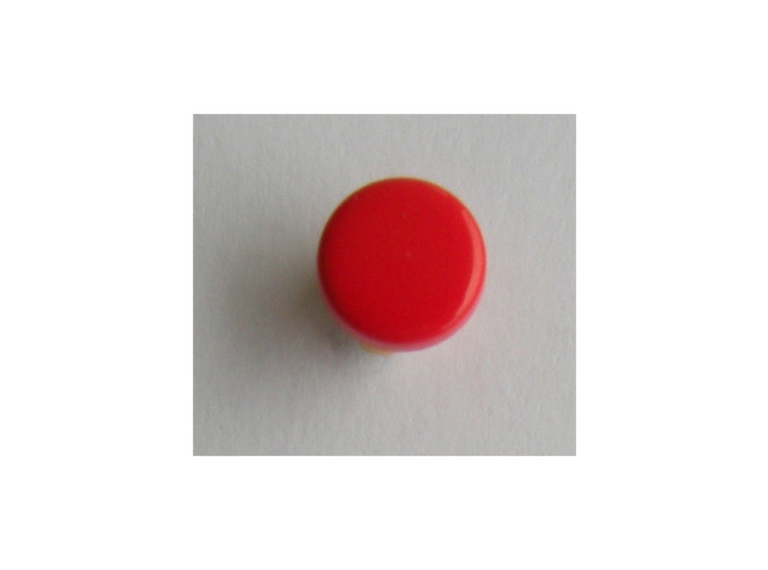 Bouton pastille rouge