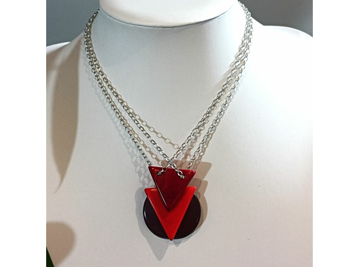 Collier Livia en ivoire végétal