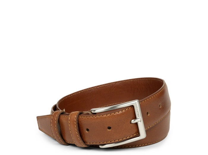 Lancaster Ceinture en cuir Homme 601-11 Camel L